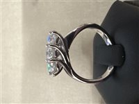 Anello Gioielleria Dossena  Donna in Oro bianco Diamante 0.93 Ct ANOR-112-253 - ANOR-112-253